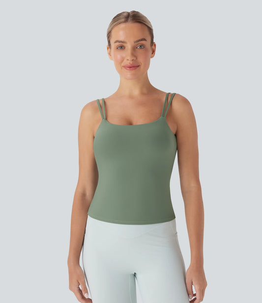 Double Straps Yoga Tank Top