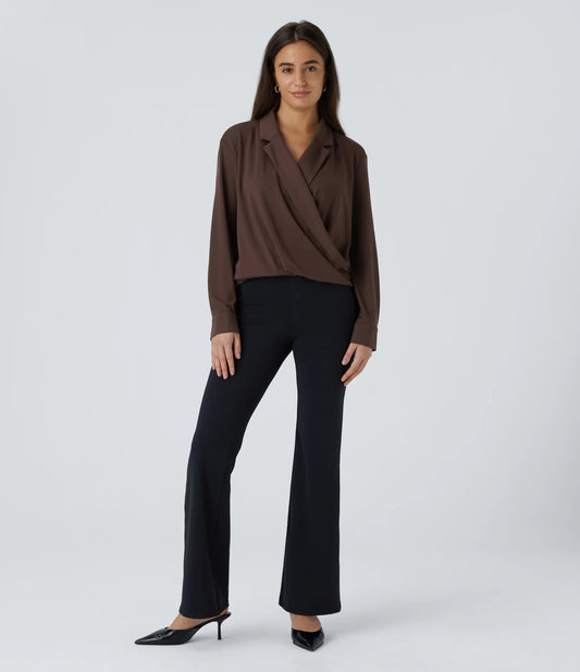 Crossover Long Sleeve Work Shirt