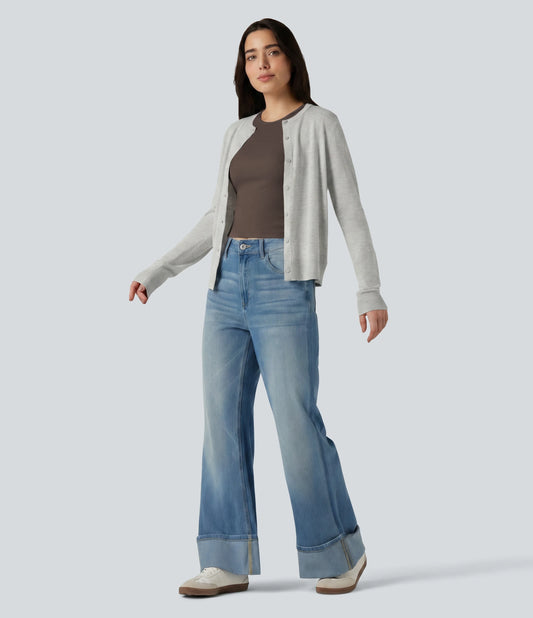 Round Neck Casual Tank Top