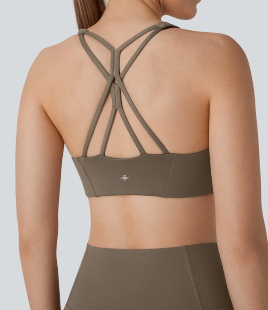 Halara UltraSculpt™ Low Support Yoga Sports Bra A-D Cups