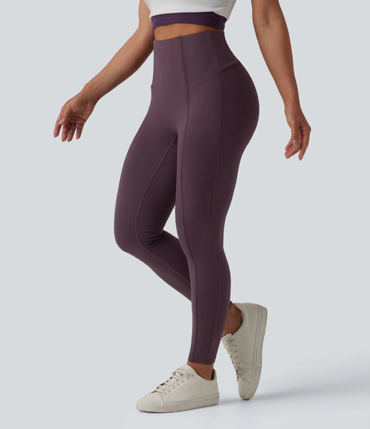 DayStretch High Waisted Tummy Control 7/8 Casual Leggings with Pockets