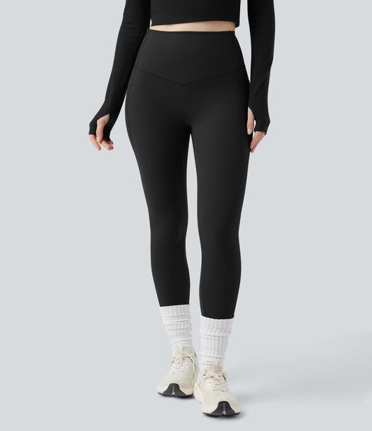 Halara UltraSculpt™ Extra Heat High Waisted Tummy Control Shaping Yoga Leggings with Pockets