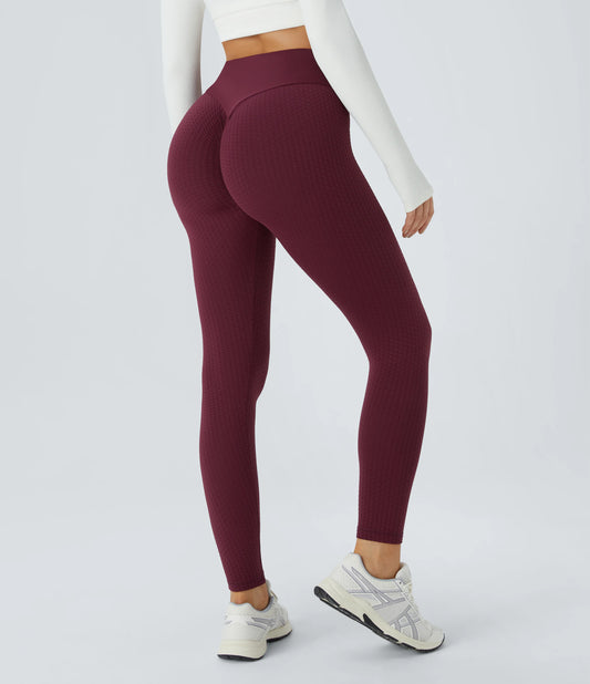 OneForm Seamless Flow High Waisted Jacquard Leggings