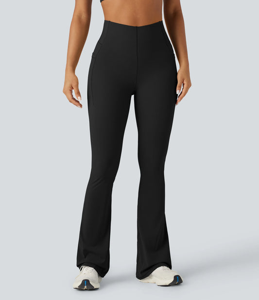 Halara UltraSculpt™ High Waisted Tummy Control Bootcut Training Leggings with Pockets