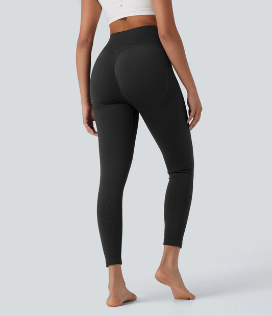 OneForm Seamless Flow High Waisted Tummy Control Butt Lifting Yoga Leggings