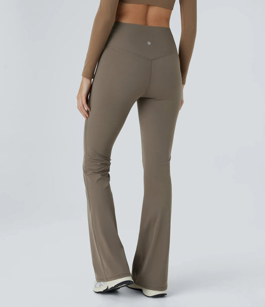 Halara UltraSculpt™ High Waisted Tummy Control Shaping Yoga Flare Leggings