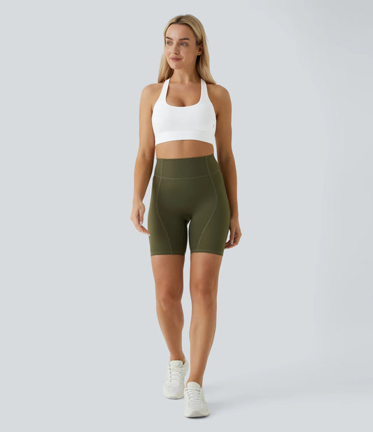 Low Support Racerback Yoga Sports Bra