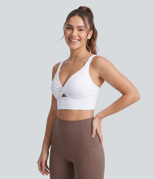 Halara UltraSculpt™ Low Support Push-Up Yoga Sports Bra DD-F Cups